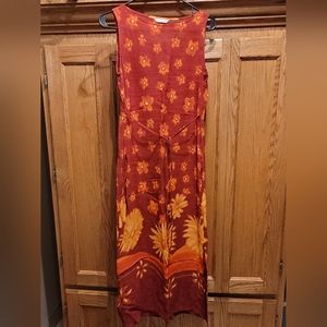 Marks & Spencer Red/Orange Ladies Dress
